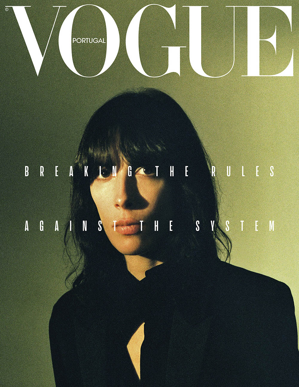 VOGUE – Jamie Bochert covers Vogue Portugal March 2019 by Branislav Simoncik