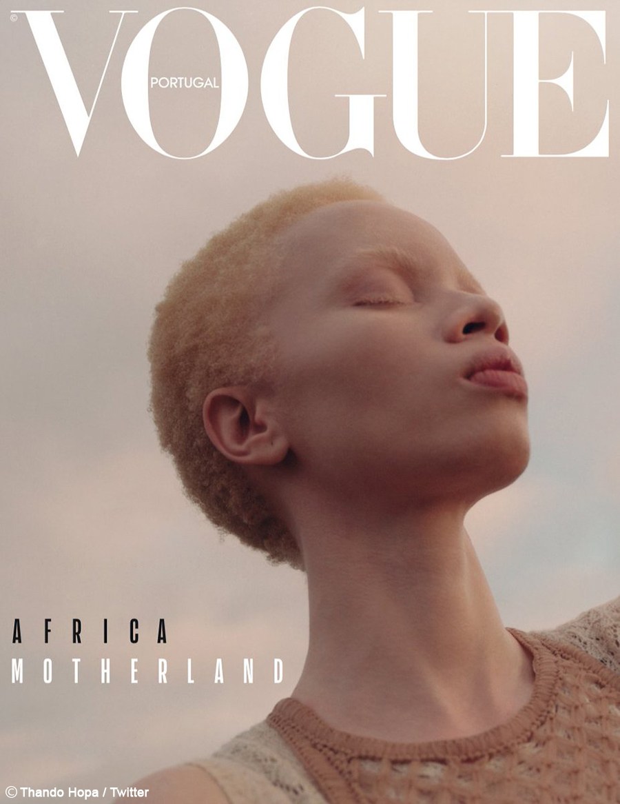 Vogue Portugal Breaks Ground With Spectacular Alek Wek and Thando Hopa Covers for April 2019